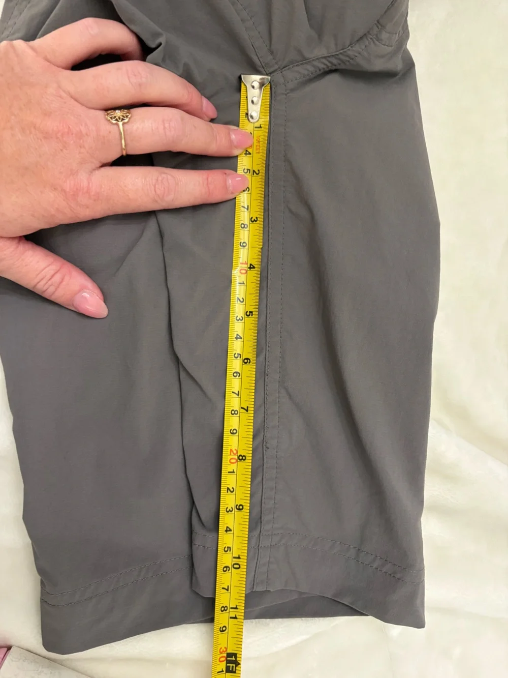 MARMOT Arch Rock Hiking Shorts XXL Gray Stretch DWR UPF 50 Performance‎ Outdoor